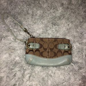 Authentic Coach wristlet